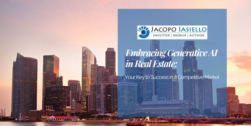 🇺🇸❤️🇮🇹  Embracing Generative AI in Real Estate: Your Key to Success in a Competitive Market